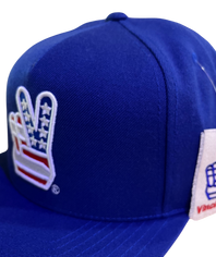 Vincistar American Flag Victory Cap - Blue