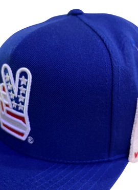 Vincistar American Flag Victory Cap - Blue